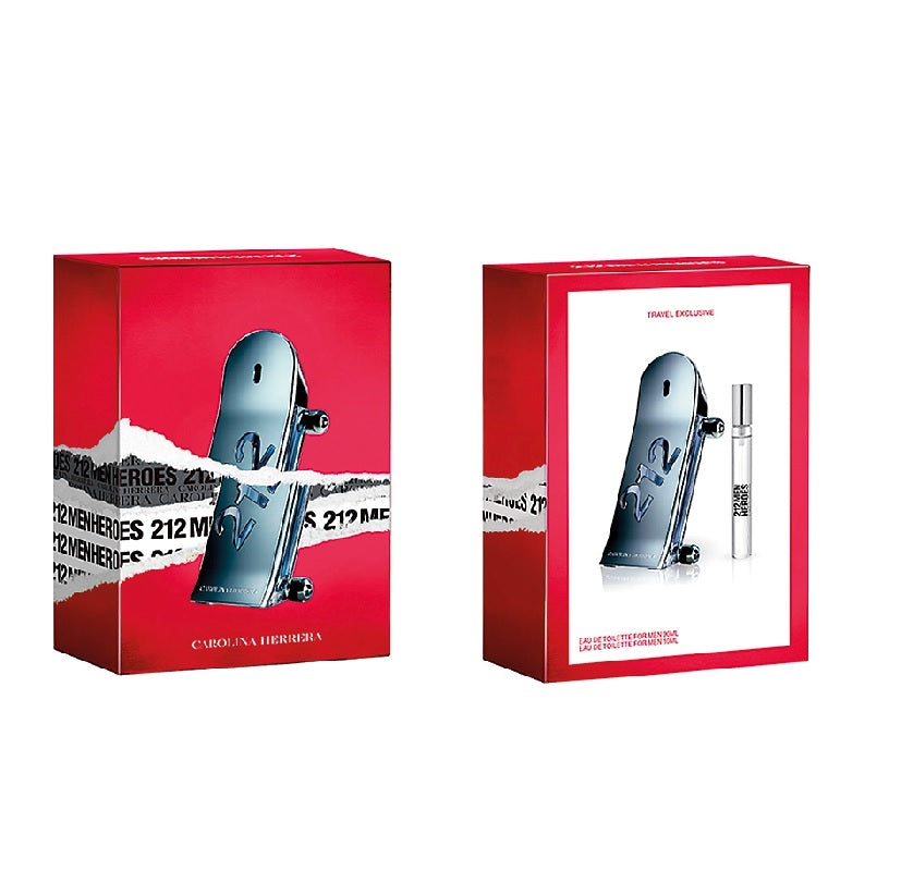 Carolina Herrera 212 Heroes за мъже комплект