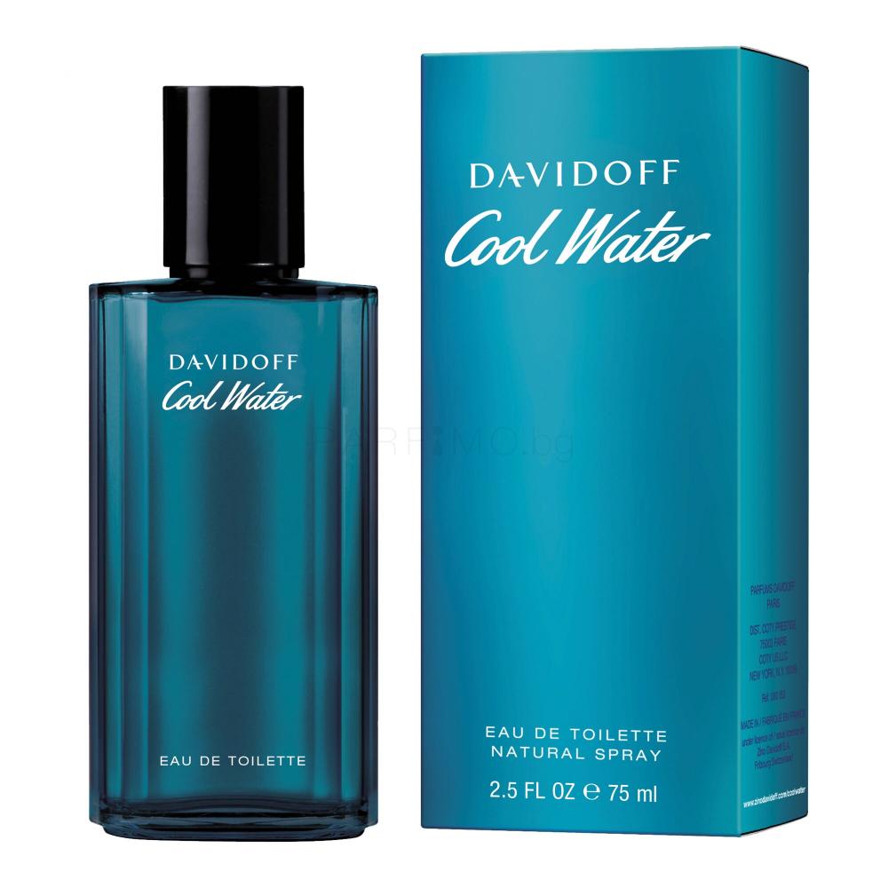 Davidoff Cool Water за Мъже Тоалетна вода 75 мл