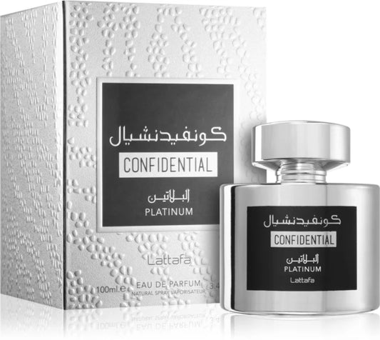 Lattafa Confidential Platinum за мъже парфюмна вода 100 мл