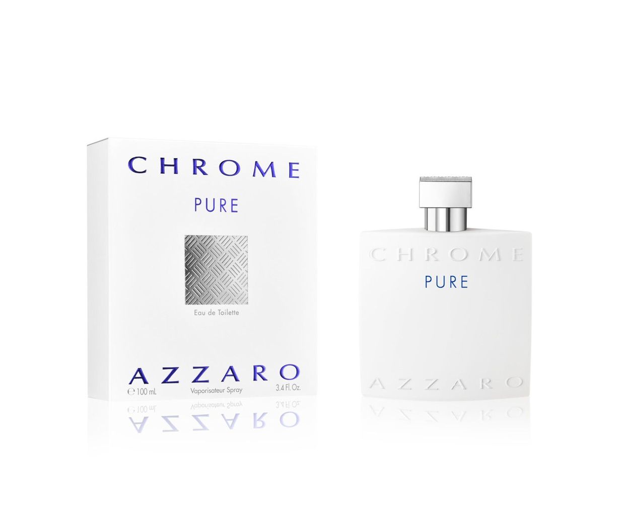 Azzaro Chrome Pure за Мъже Тоалетна вода 100 мл
