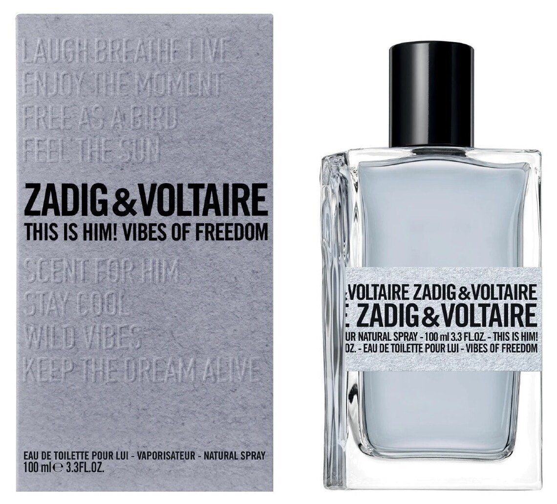 Zadig&Voltaire This Is Him Vibes Of Freedom за мъже тоалетна вода 100 мл